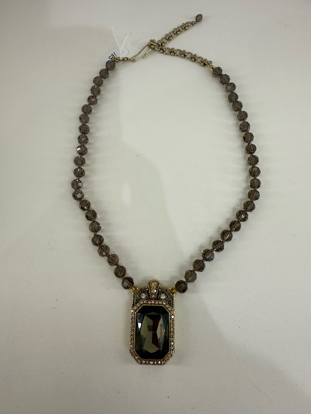Vintage Heidi Daus Large Pendant Necklace